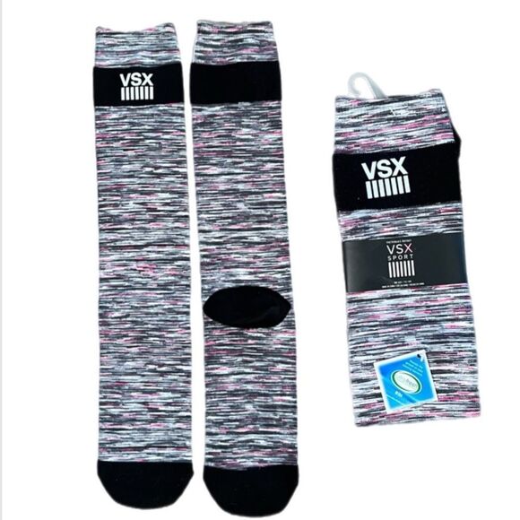 Victorias Secret VSX Sport Ultrafresh Freshness Protection long socks One Size - Picture 1 of 6